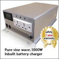 Pure sine wave inbuilt charger inverter 1000 ver2