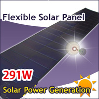 Flexible solar panel 291w